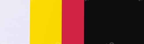 Preview: Geometric Background With Black, Red, Yellow and Lavender Stripes, Banner