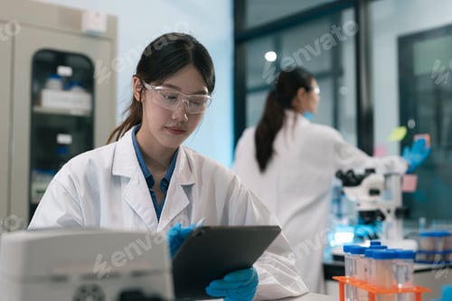 Preview: Biotechnology experiment on plants and water for medicine development.