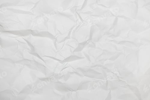 Preview: Texture of crumpled white paper as background