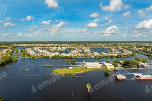 Preview: Flooding in Florida caused by tropical storm from hurricane rainfall.