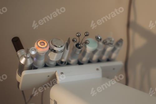 Preview: Skincare machine displaying aesthetic spa treatment tools