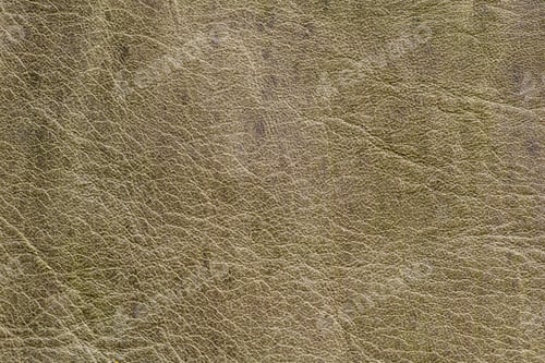 Preview: Olive Green Aged Wrinkled Leather Texture Background, Vintage Distressed Material Close-Up
