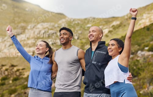 Preview: Fitness, friends and happy celebration on mountain for trail running success