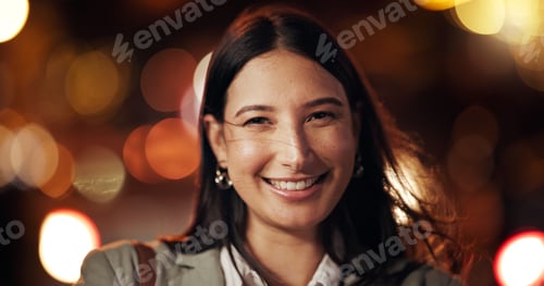 Preview: Corporate, portrait and smile with business woman at work for career development or job opportunity
