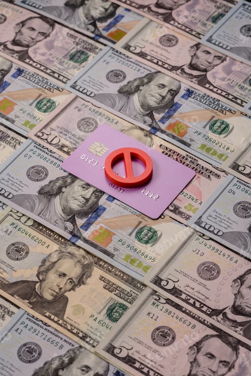 Preview: Blocking of a bank debit card, account, or bill, fraud, or bankruptcy. Blocking of a bank card