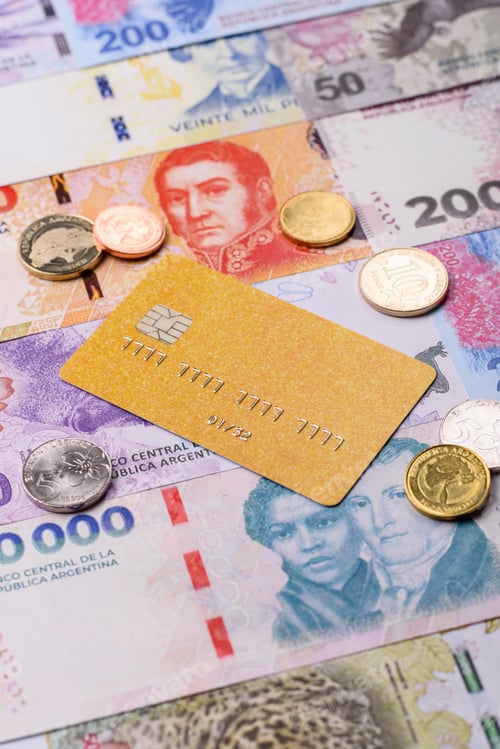 Preview: A credit card for contactless cashless payments via a terminal or online. A credit card