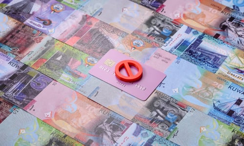 Preview: Blocking of a bank debit card, account, or bill, fraud, or bankruptcy. Blocking of a bank card