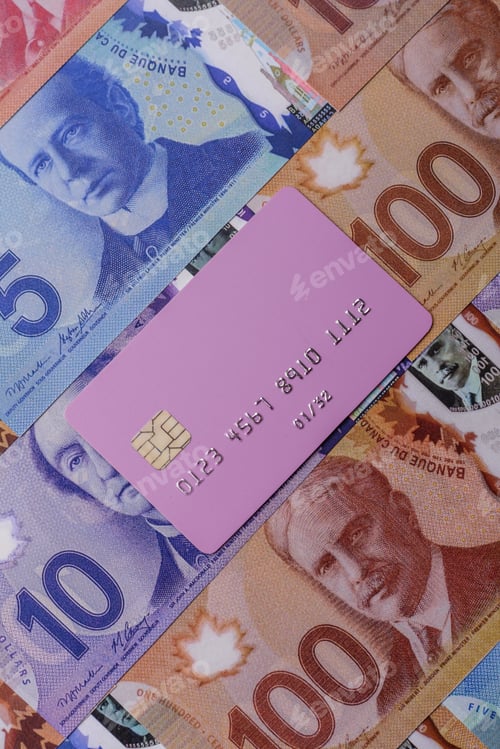 Preview: A credit card for contactless cashless payments via a terminal or online. A credit card