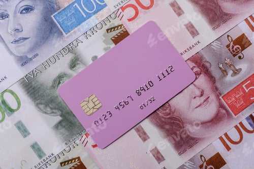 Preview: A credit card for contactless cashless payments via a terminal or online. A credit card