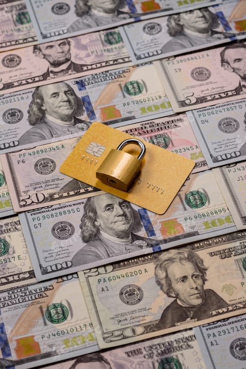 Preview: Blocking of a bank debit card, account, or bill, fraud, or bankruptcy. Blocking of a bank card