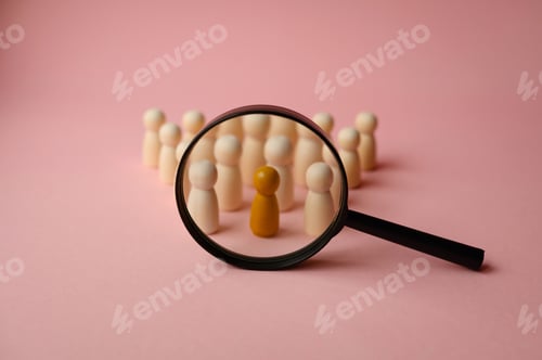 Preview: Human resources, a conceptual background for recruiting employees to a company. Human resources