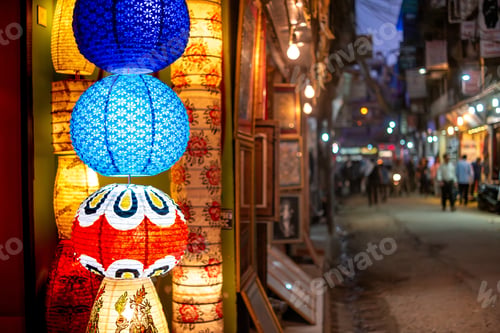 Preview: Evening Street In Pokhara