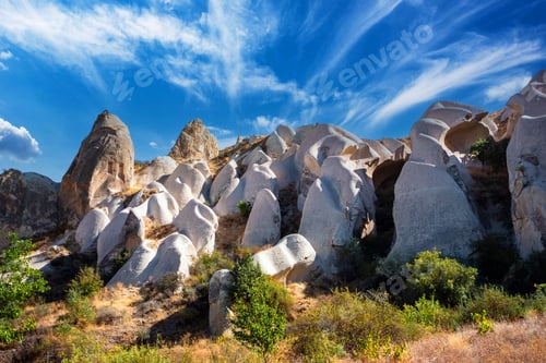 Preview: Cappadocia Turkey Rock Pillars Hillside Path