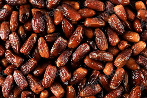 Preview: Close-up Texture of Premium Shiny Dates