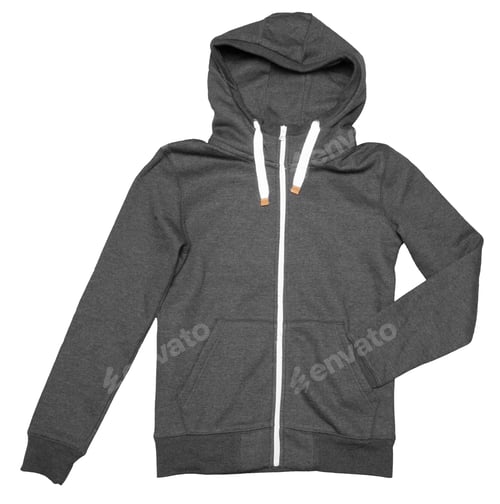 Preview: Hooded sweatshirt displayed on a plain background for clothing showcase