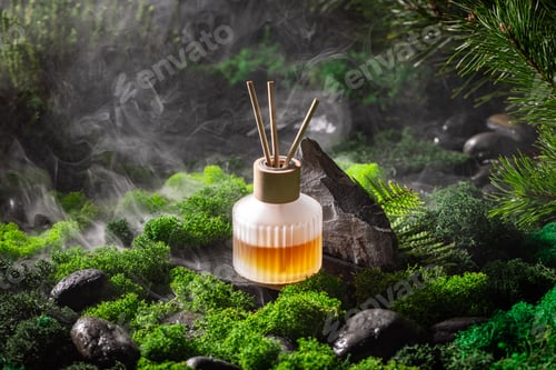 Preview: Wonderful fragrance diffuser in environment pines and moss.