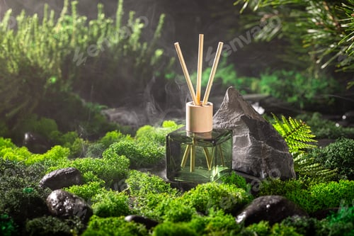 Preview: Wonderful fragrance diffuser smelling as wood and moss.