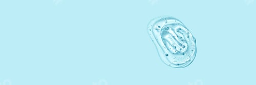 Preview: Luqiud cosmetic product. Jelly bubble transparent toner. Makeup cleaner. Aqua