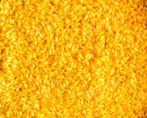 Preview: Overhead turmeric rice