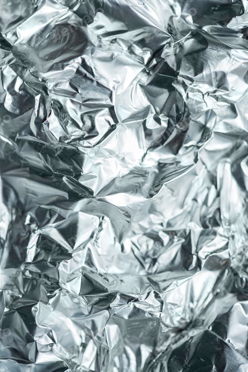 Preview: Aluminum Foil Crumpled Texture