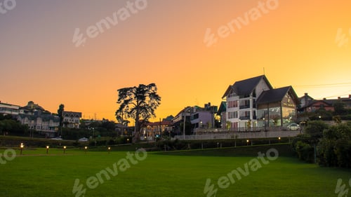 Preview: Nuwara Eliya landscape golden sunset