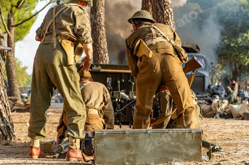 Preview: Historical Reenactment of British Soldiers during World War II