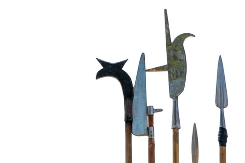 Preview: Ancient celtic and viking warrior spears