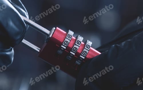 Preview: Coding Lock For Luggage And Lockers