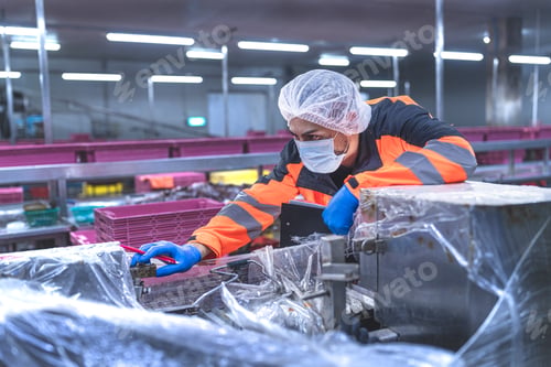 Preview: Food and manufacturing researchers oversee seafood production lines in tightly controlled factories