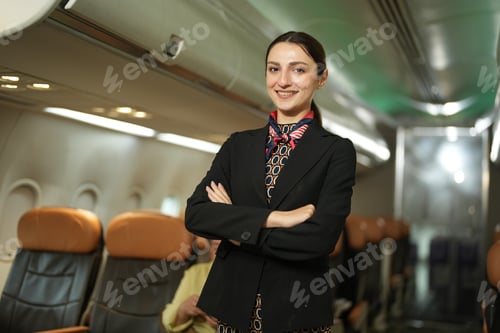 Preview: Businessman in a suit relaxes with a smartphone while waiting for his flight in a modern airport ter