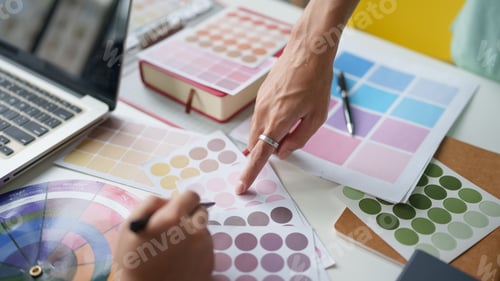 Preview: Business People Meeting Design Ideas professional investor working new start up project. business wo