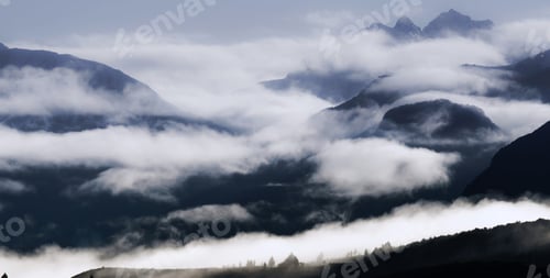 Preview: Morning mist in the mountains