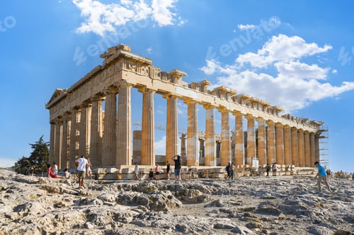 Preview: Parthenon temple on Acropolis hill in Athens, Greece