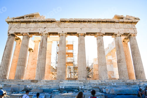 Preview: Parthenon columns standing as ancient Greek architectural marvel in Athens