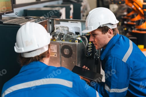 Preview: Industrial worker, maintenance, engineer, machine, repair