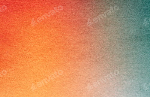 Preview: Paper Texture Or Background For Artwork Gently Blue, Aquamarine And Old Living Coral Colors Colours