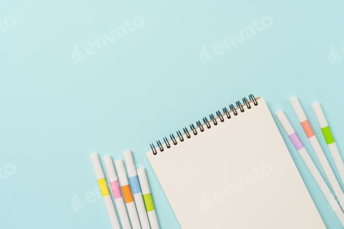 Preview: Drawing tools. Sketch book and markers or colored liners.