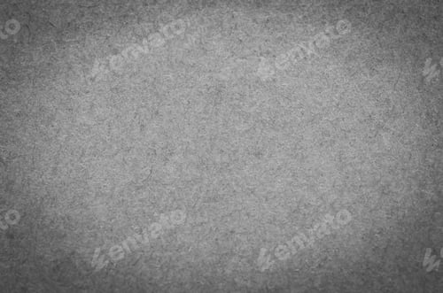 Preview: Classic Gray Recycled Cardboard Texture with Natural Fibers and Vignette Effect