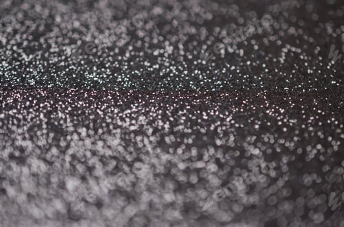 Preview: Black Glitter Texture Background with Shimmering Bokeh