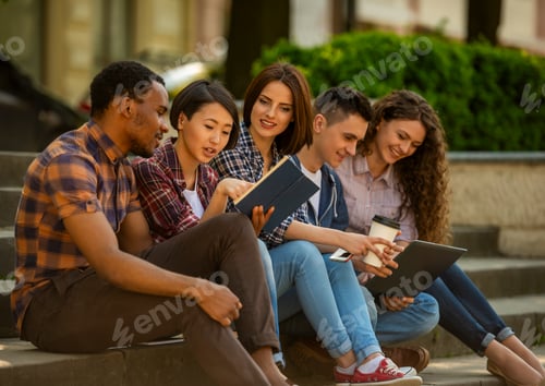 Preview: Students Studying Together.