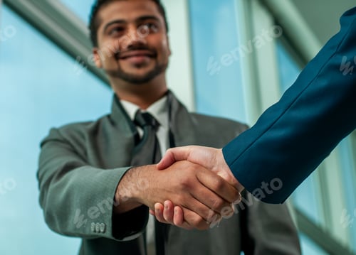 Preview: Business Handshake Partnership Agreement.