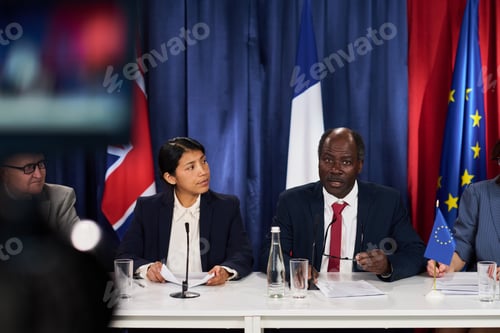 Preview: Diverse Officials Speaking at International Press Conference