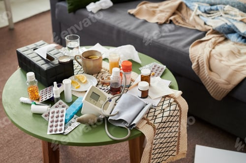 Preview: Home Cold and Flu Treatment Supplies Supporting Sick Day Recovery