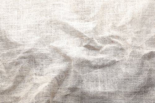 Preview: Texture of burlap fabric as background, top view