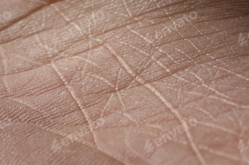 Preview: Man with dry skin on his foot, closeup