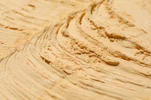 Preview: Loose face powder as background, closeup view
