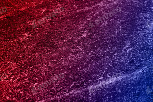 Preview: Neon lights on textured surface. Color gradient from red to blue