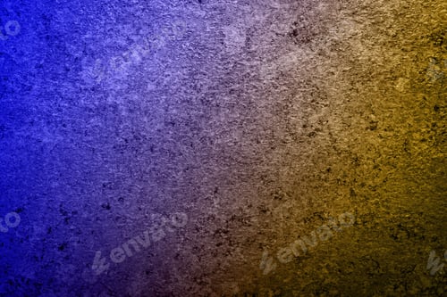 Preview: Neon lights on textured surface. Color gradient from yellow to blue