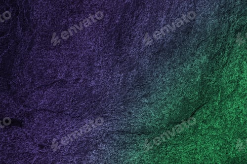 Preview: Neon lights on textured surface. Color gradient from green to purple