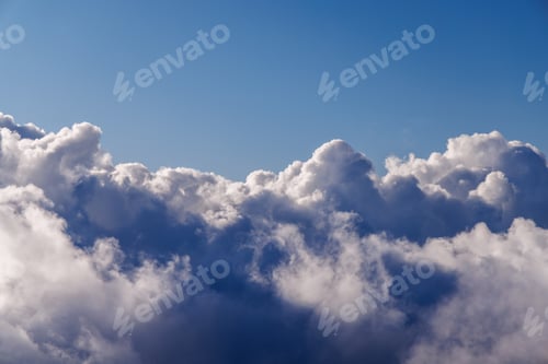 Preview: Above clouds view from volcano in Hawaii
